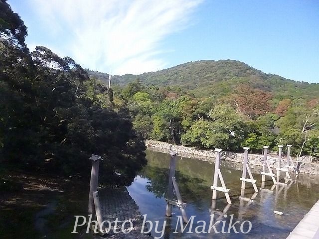 宇治橋　杭